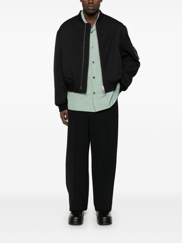 Jil Sander Padded Bomber Jacket