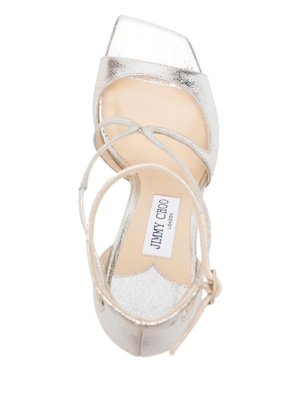 Jimmy Choo 95mm Azia Sandals | Browns Sandals