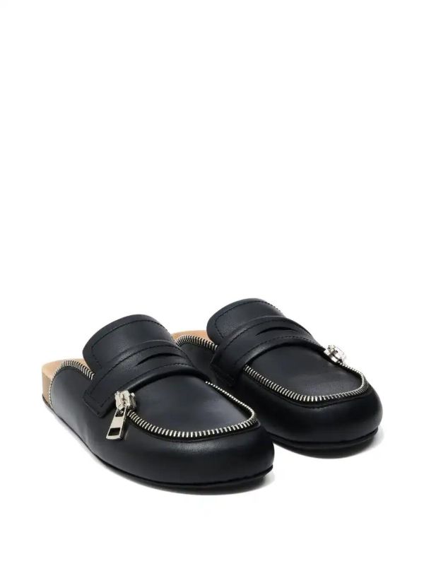 JW Anderson Leather Mules | Browns Mules