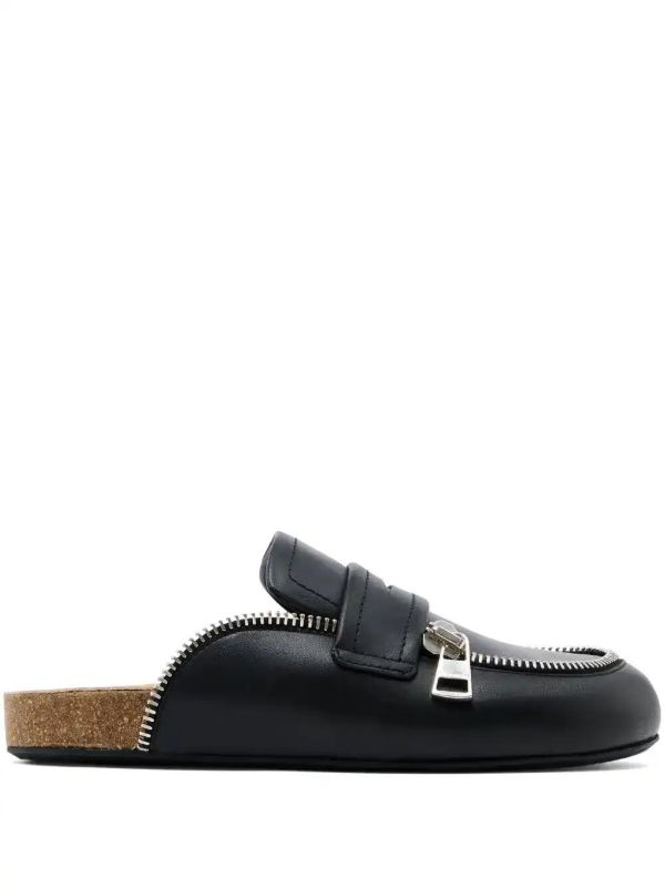 JW Anderson leather mules | Browns Mules