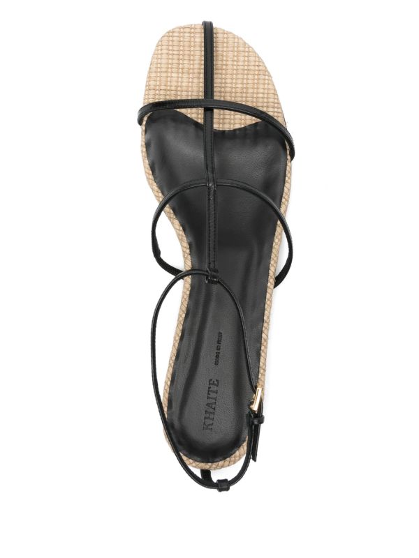 KHAITE Cage Flat Sandals | Browns Sandals