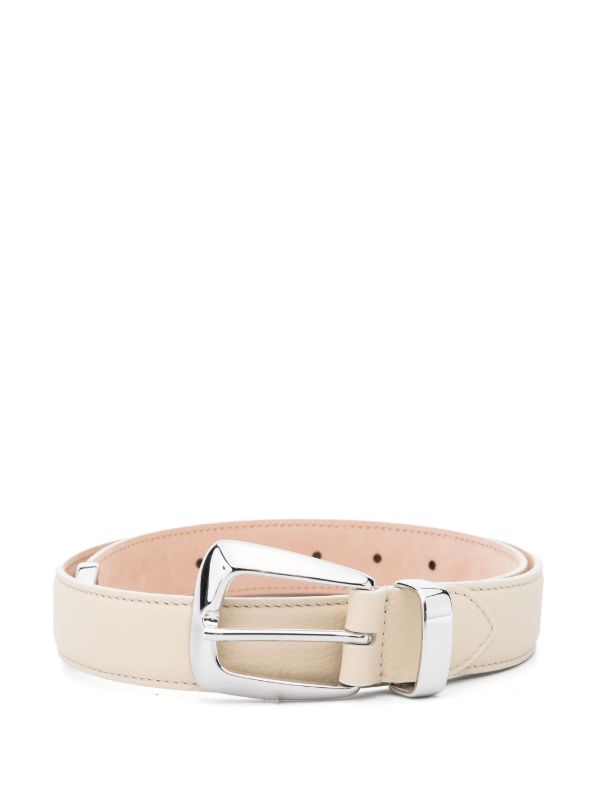 KHAITE White Benny Belt | Browns Belts