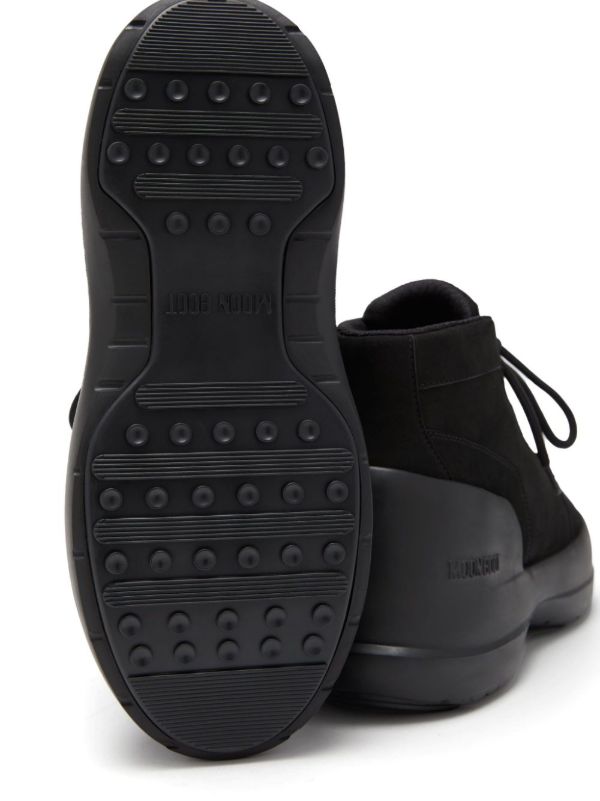 Moon Boot Black Luna Boots | Browns Boots
