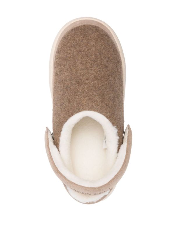 Moon Boot Flannel Slippers | Browns Slippers