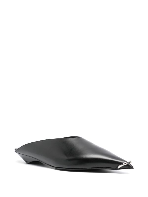 Mugler Fang Mules | Browns Mules