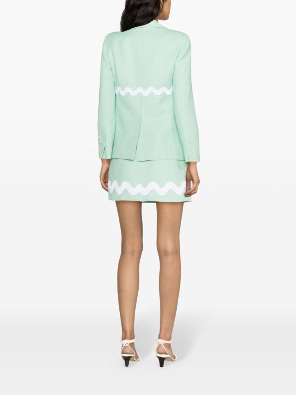 Patou Green Tweed Blazer | Browns Blazers