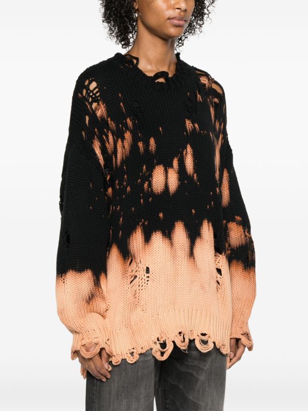 R13 Distressed Jumper | Browns Knitted Tops