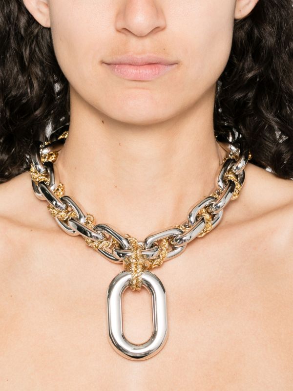 Rabanne XL Link Necklace | Browns Necklaces