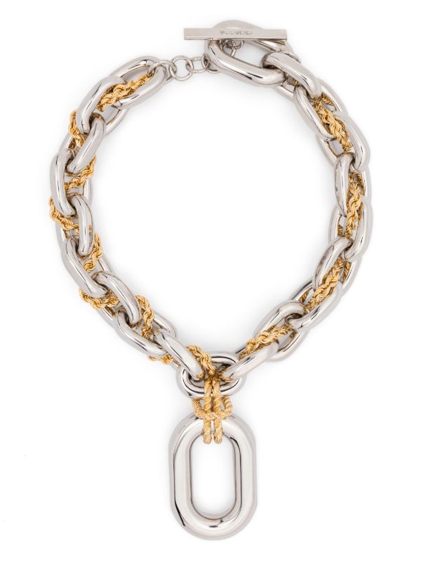 Rabanne XL Link necklace | Browns Necklaces Rabanne XL Link necklace | Browns Necklaces