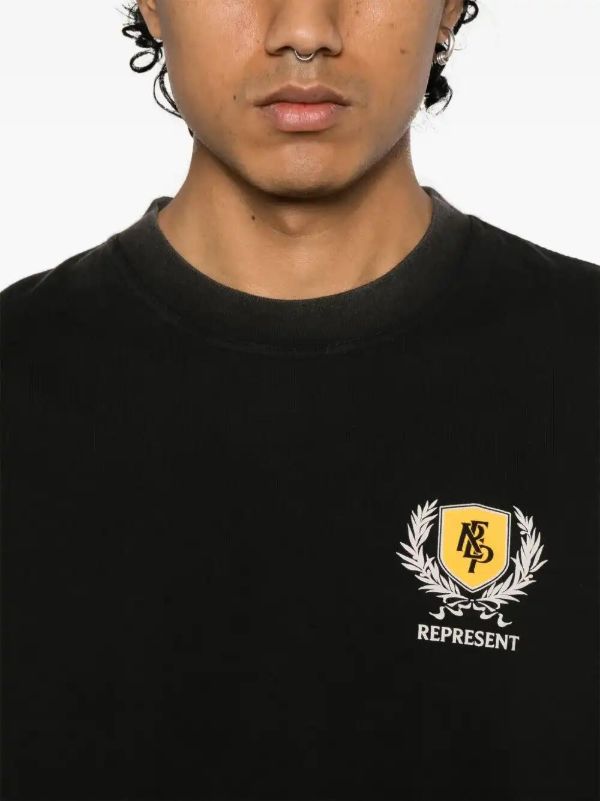 Represent Crest T-shirt | Browns T-Shirts
