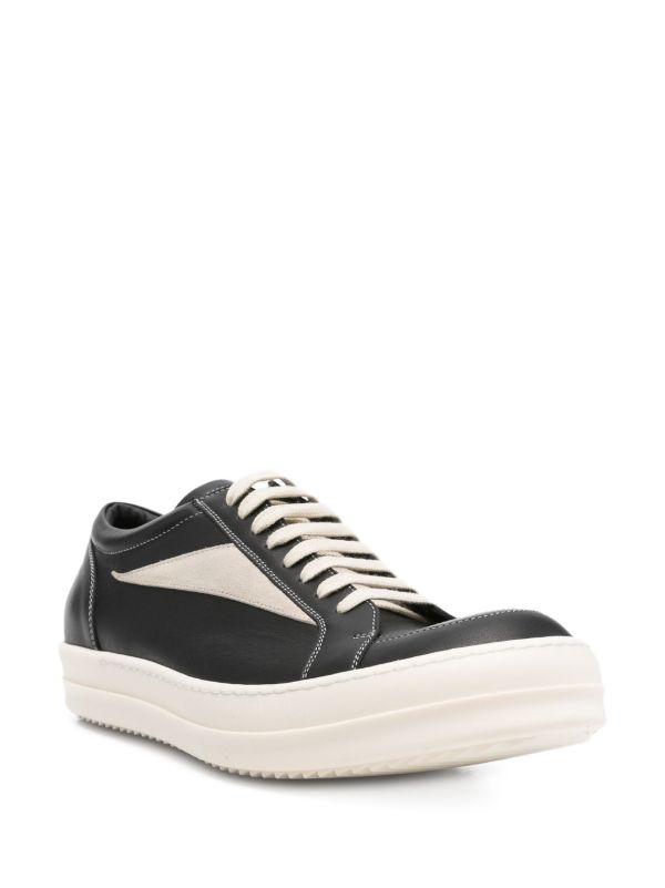 Rick Owens Leather Sneakers | Browns Low-Tops