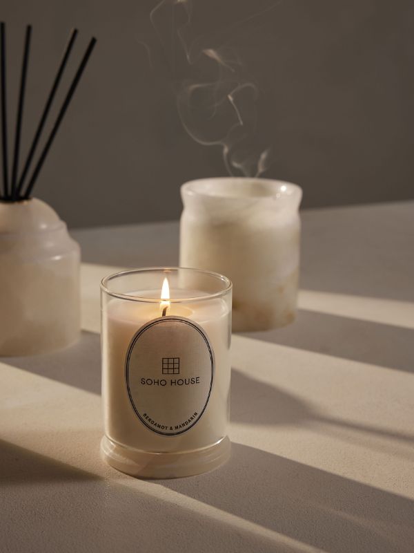 Soho Home Marble Candle 250g | Browns Candles