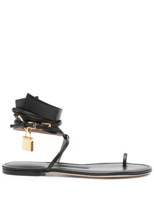 TOM FORD leather sandals | Browns Sandals
