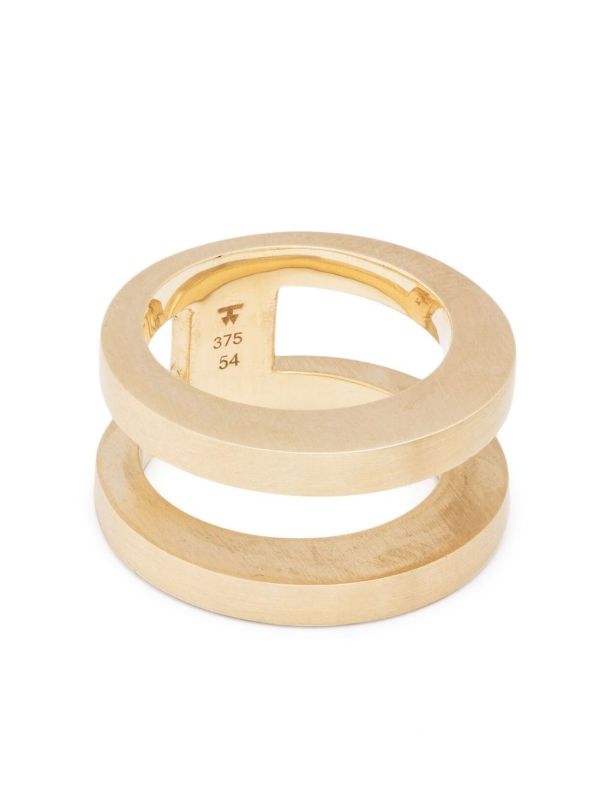 Tom Wood Double Vault ring | Browns Rings