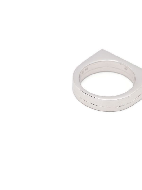 Tom Wood Step L Layered Ring | Browns Rings