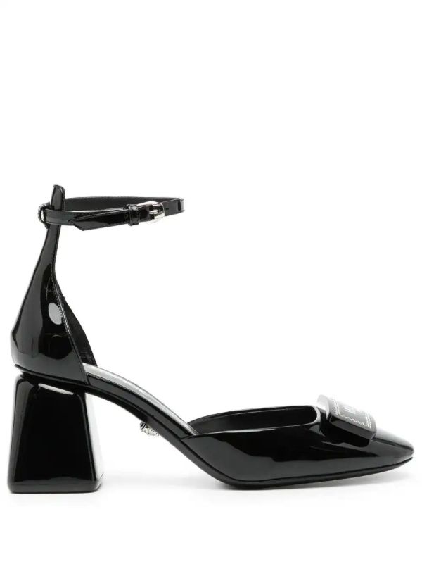 Versace 80mm leather pumps | Browns Pumps