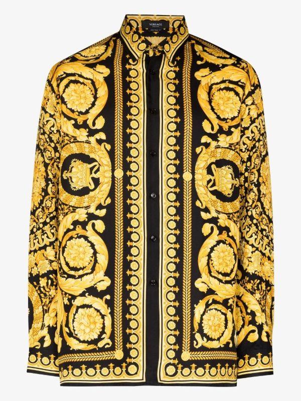 Versace Barocco silk shirt | Browns Shirts