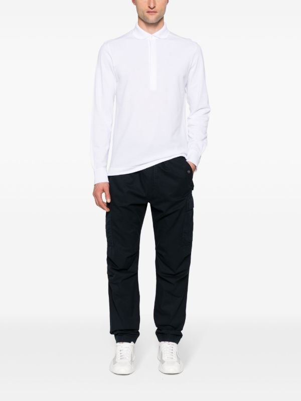 Zegna Cotton Polo Shirt | Browns Polo Shirts