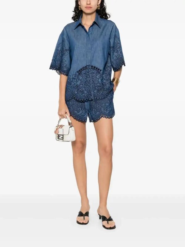 ZIMMERMANN Embroidered Shirt | Browns Shirts