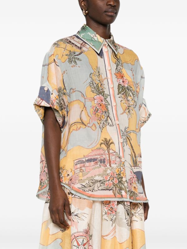 ZIMMERMANN Tallow Shirt | Browns Shirts