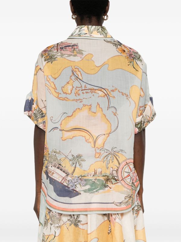 ZIMMERMANN Tallow Shirt | Browns Shirts