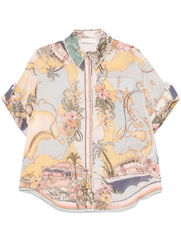 ZIMMERMANN Tallow Shirt | Browns Shirts