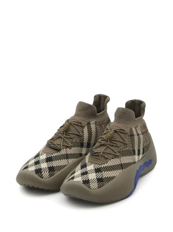 Burberry Brown Neptune Sneakers | Browns Low-Tops