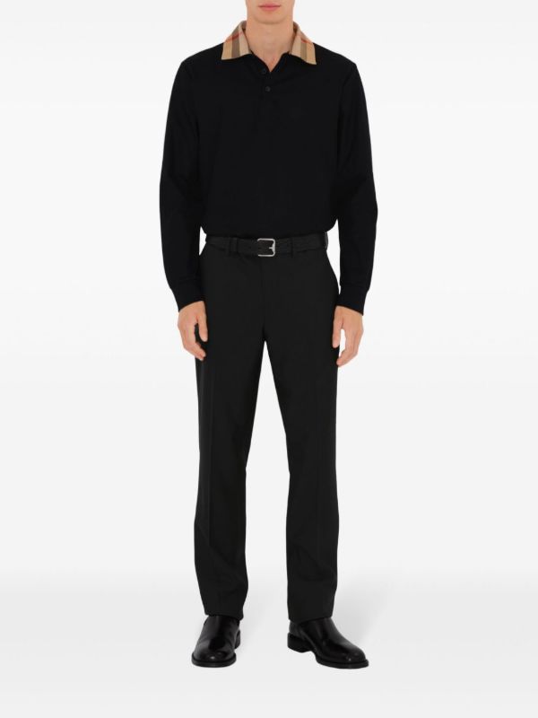 Burberry Cotton Polo Shirt | Browns Polo Shirts