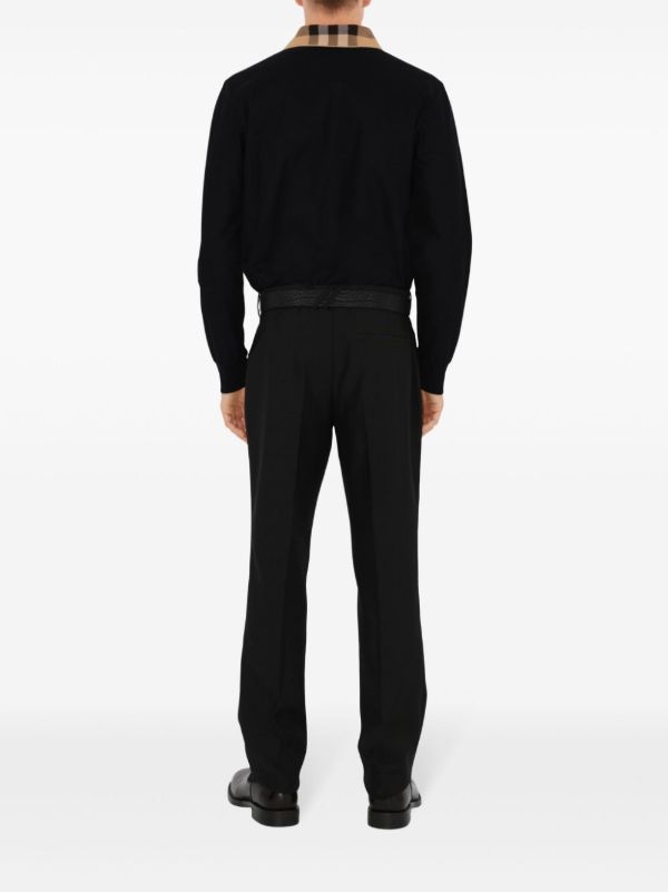 Burberry Cotton Polo Shirt | Browns Polo Shirts