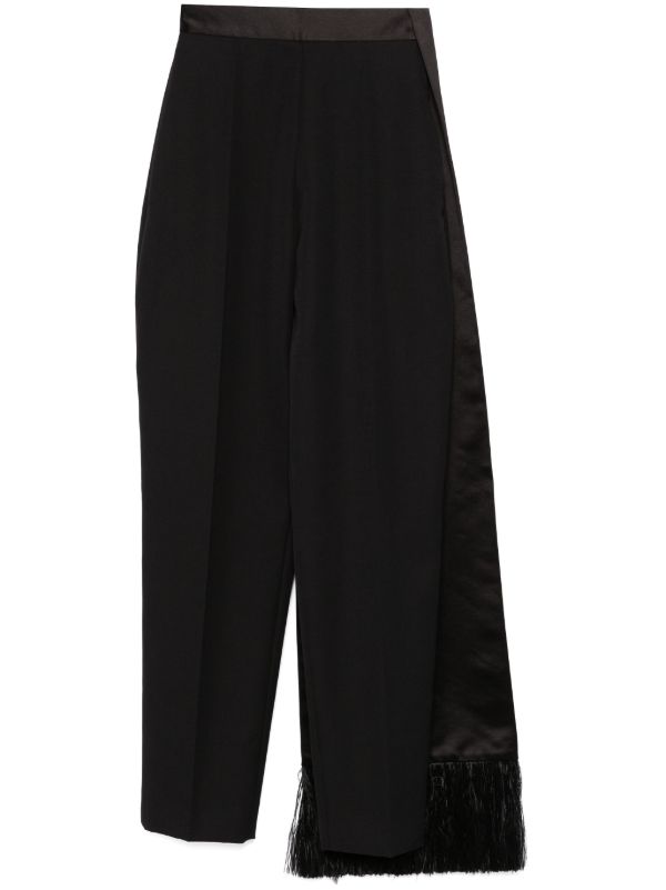 Burc Akyol Train-detail Trousers | Browns Slacks