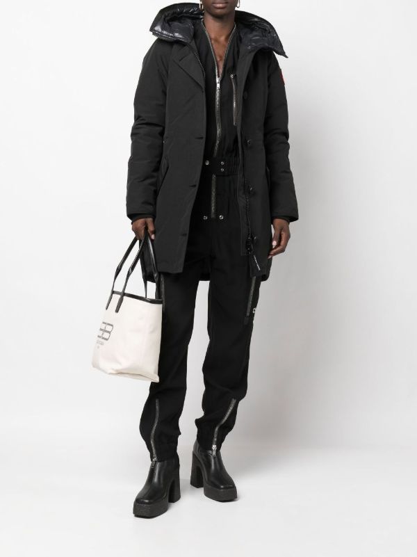 Canada Goose Black Rossclair Parka Coat | Browns Parkas