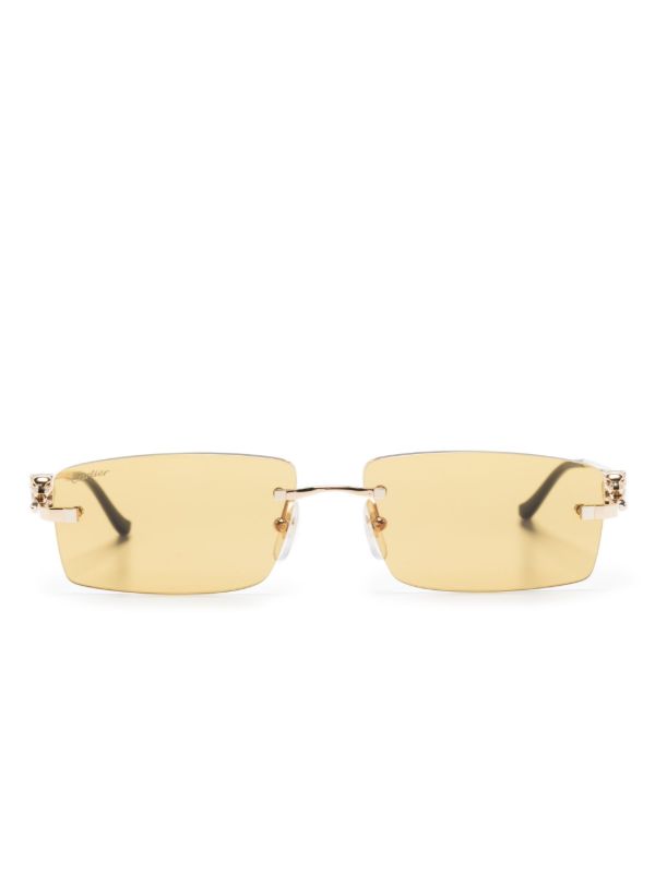 Cartier Eyewear Panthère de Cartier sunglasses | Browns Sunglasses Cartier Eyewear Panthère de Cartier sunglasses | Browns Sunglasses