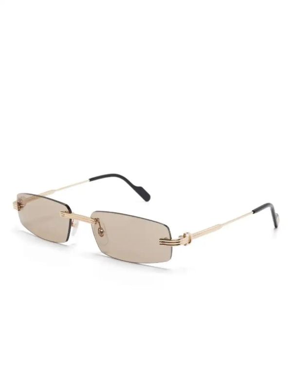 Cartier Eyewear Première De Cartier Sunglasses | Browns Sunglasses