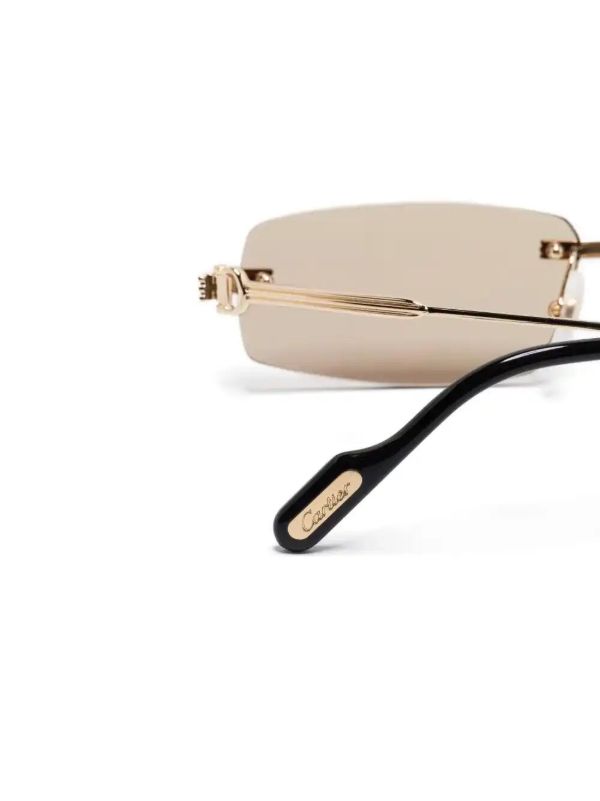 Cartier Eyewear Première De Cartier Sunglasses | Browns Sunglasses