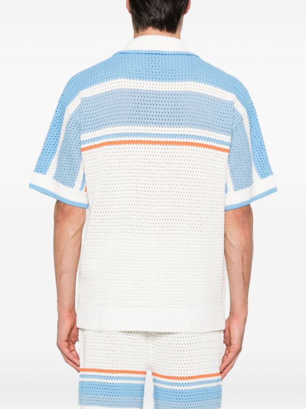 Casablanca Cotton Crochet Shirt | Browns Shirts