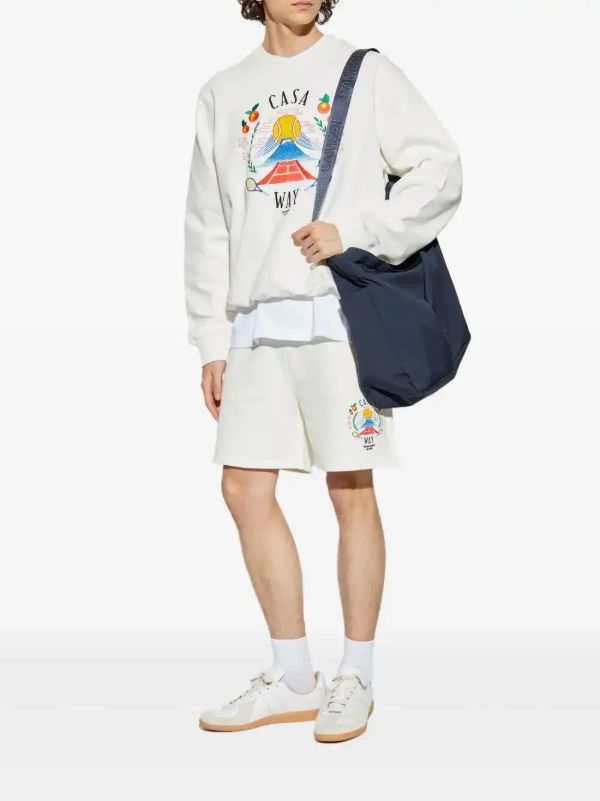 Casablanca Graphic-print Sweatshirt | Browns Sweatshirts