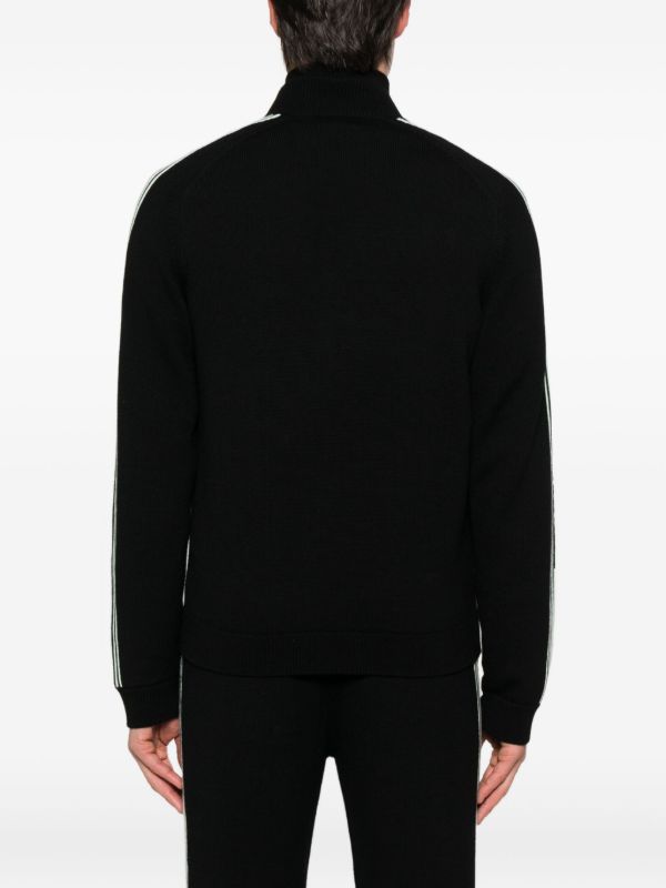 Casablanca Merino Zip-up Sweatshirt | Browns Sweatshirts