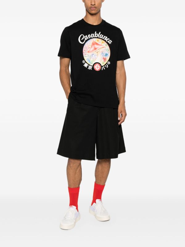 Casablanca Mushroom Emblem T-shirt | Browns T-Shirts