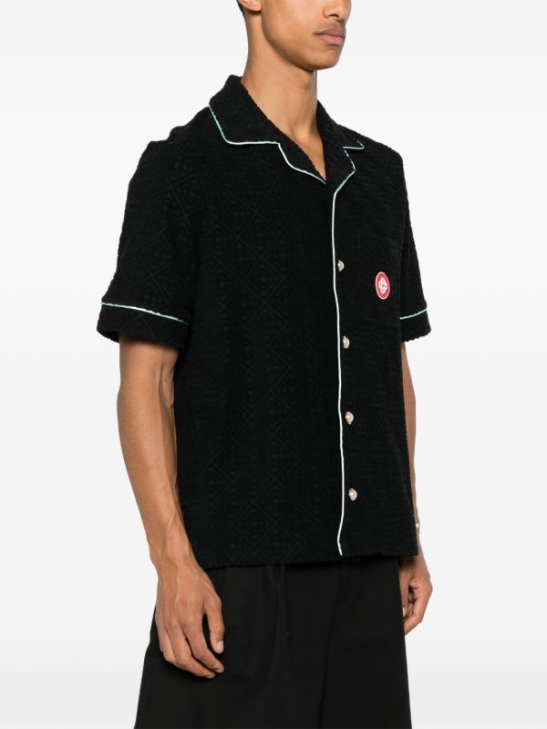 Casablanca Towelling Monogram Shirt | Browns Shirts