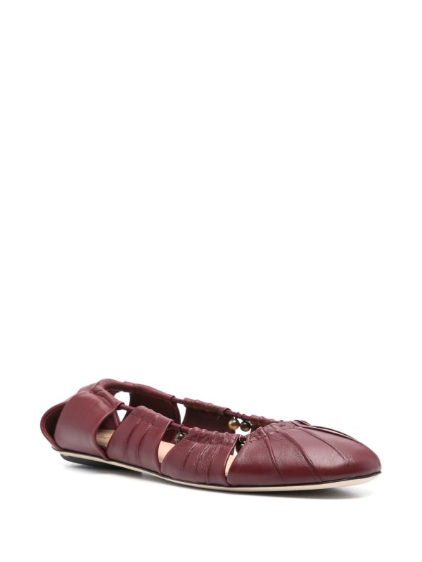 Chloé Luna Naked Ballet Flats | Browns Ballerina Shoes