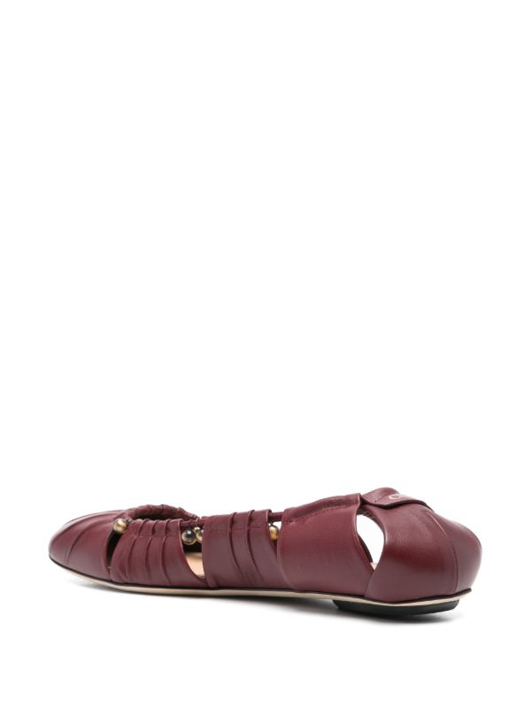 Chloé Luna Naked Ballet Flats | Browns Ballerina Shoes