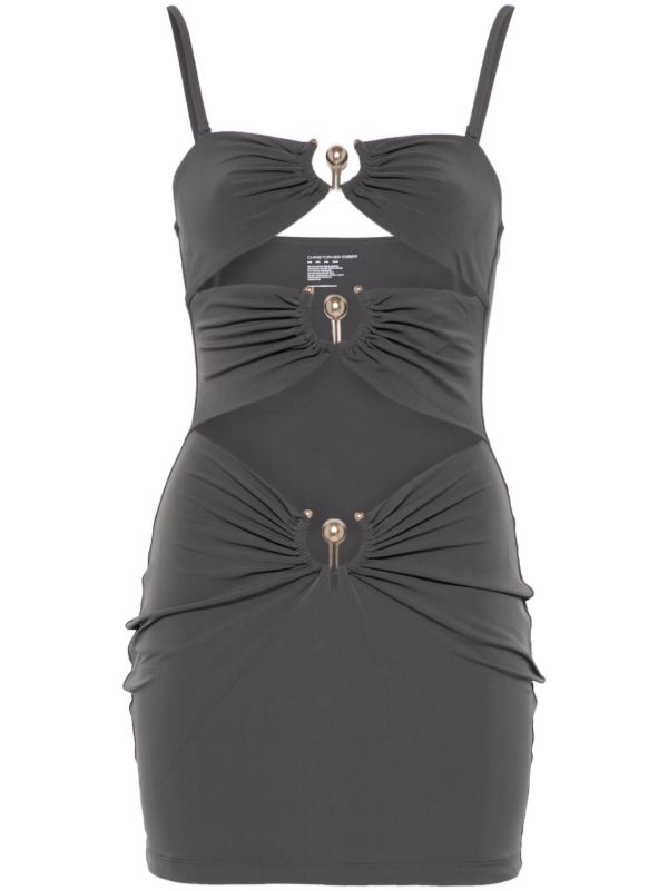 Christopher Esber Cut-Out Beach Dress | Browns Beach Cover-Ups