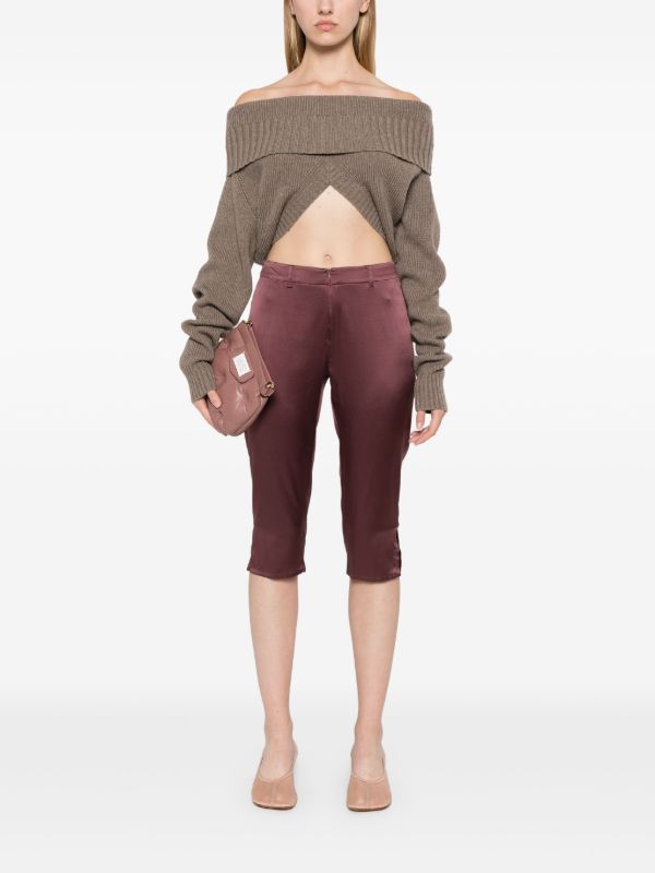 Christopher Esber Silk Shorts | Browns Knee-Length Shorts