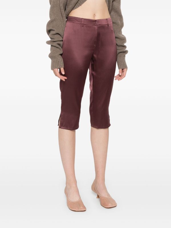 Christopher Esber Silk Shorts | Browns Knee-Length Shorts