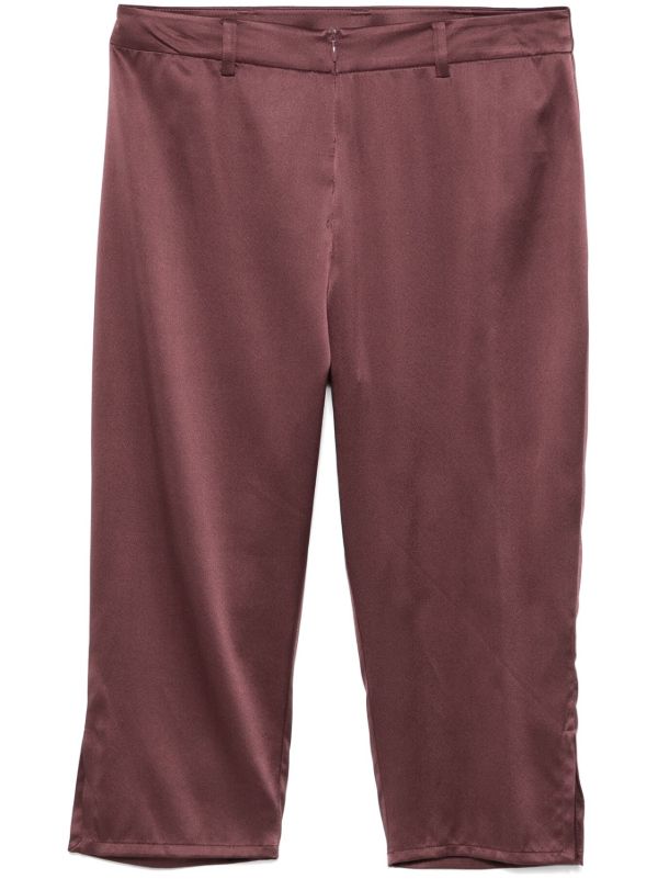 Christopher Esber silk shorts | Browns Knee-Length Shorts