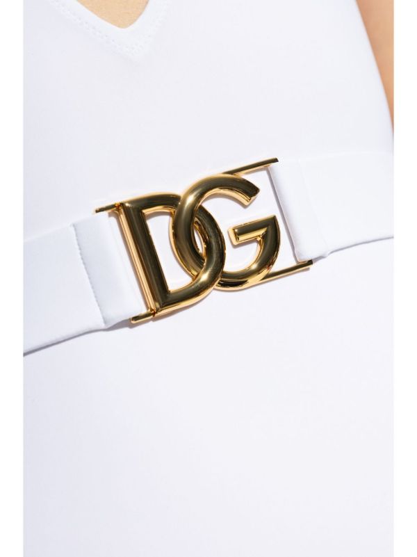 Dolce & Gabbana Belted Swimsuit | Browns One-Pieces