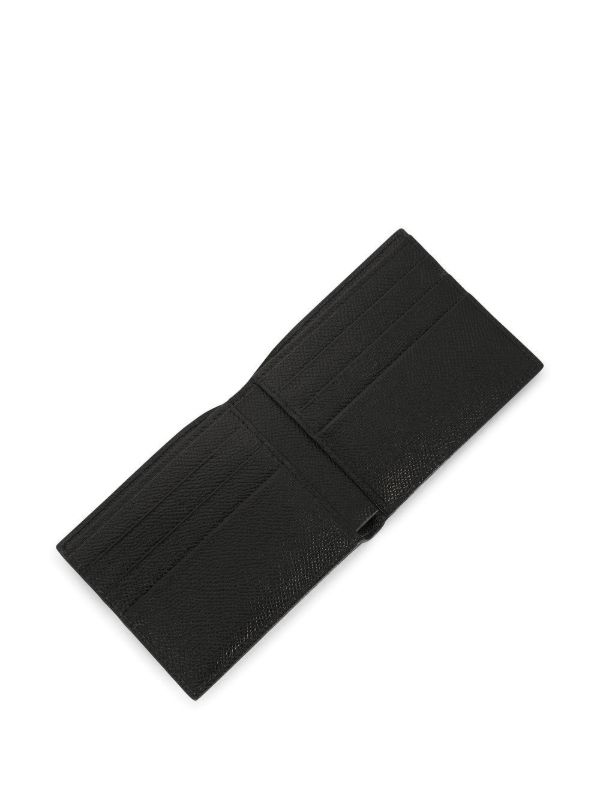 Dolce & Gabbana Black Logo Plaque Bifold Leather Wallet | Browns Wallets & Billfolds