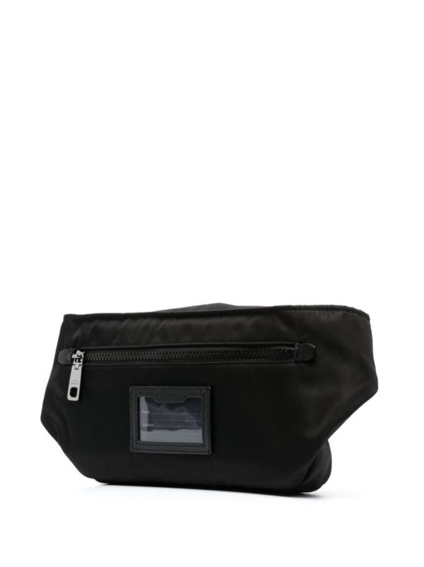 Dolce & Gabbana Black Raised Logo Belt Bag | Browns Belt Bags