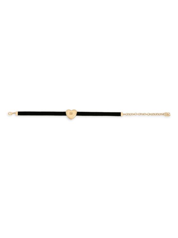 Dolce & Gabbana DG Logo Velvet Necklace | Browns Necklaces Dolce & Gabbana DG Logo Velvet Necklace | Browns Necklaces