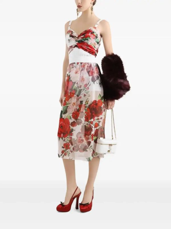 Dolce & Gabbana Floral-print Top | Browns Vests & Tank Tops